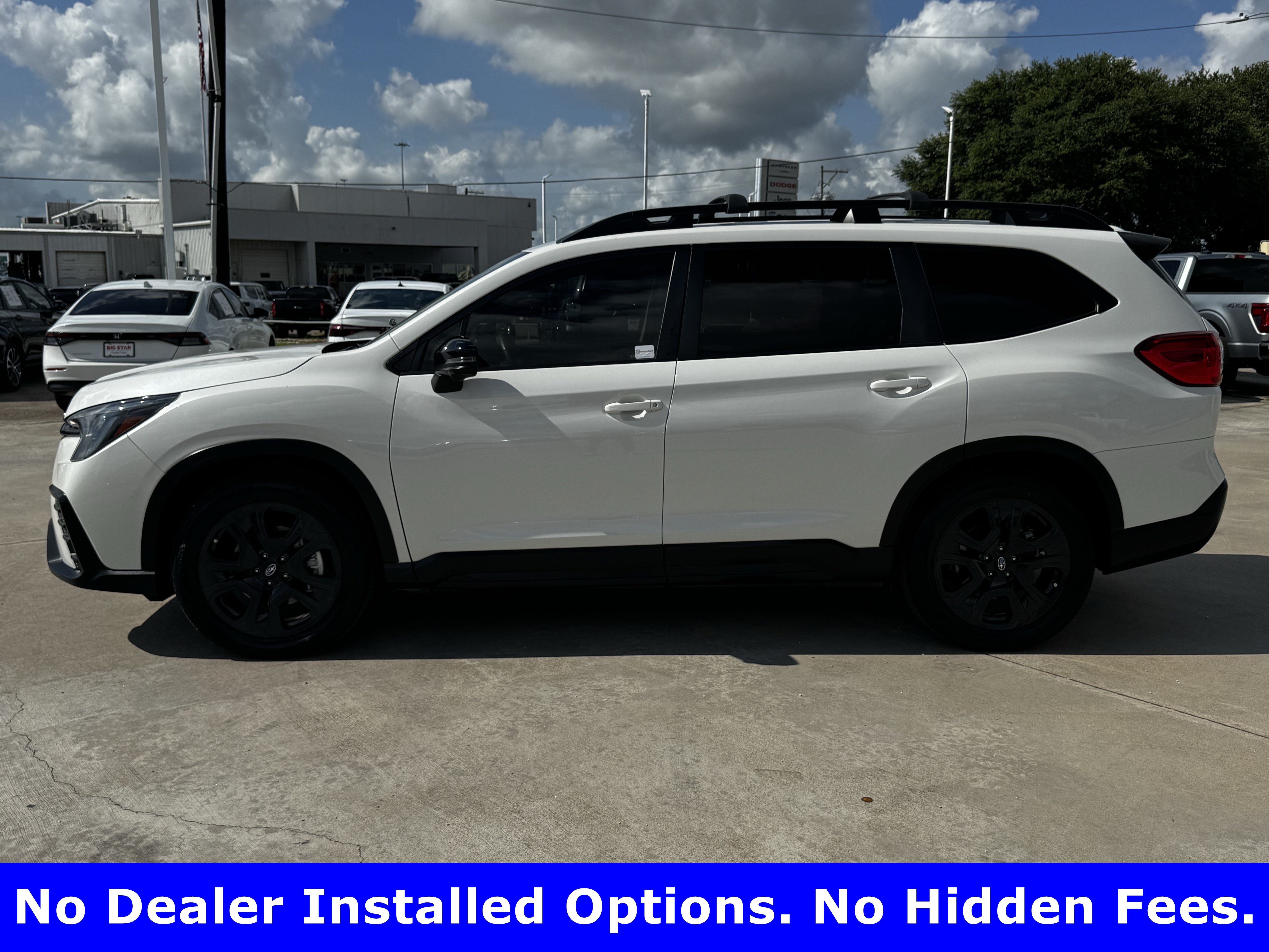 Used 2023 Crystal White Pearl Subaru Onyx Edition Limited image 6