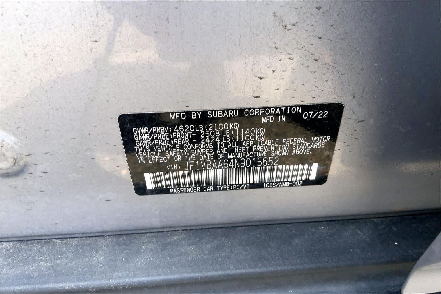 Used 2022 Ice Silver Metallic Subaru  image 37