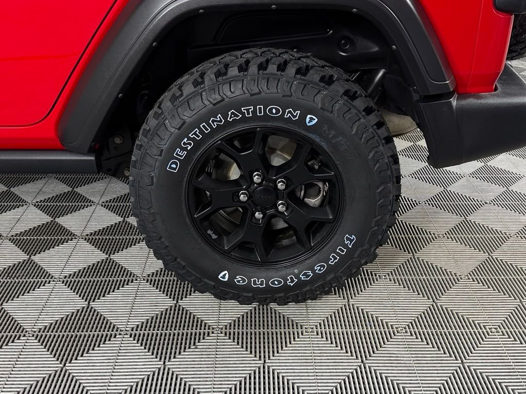 Certified Used 2022 Red Jeep Unlimited Willys image 11