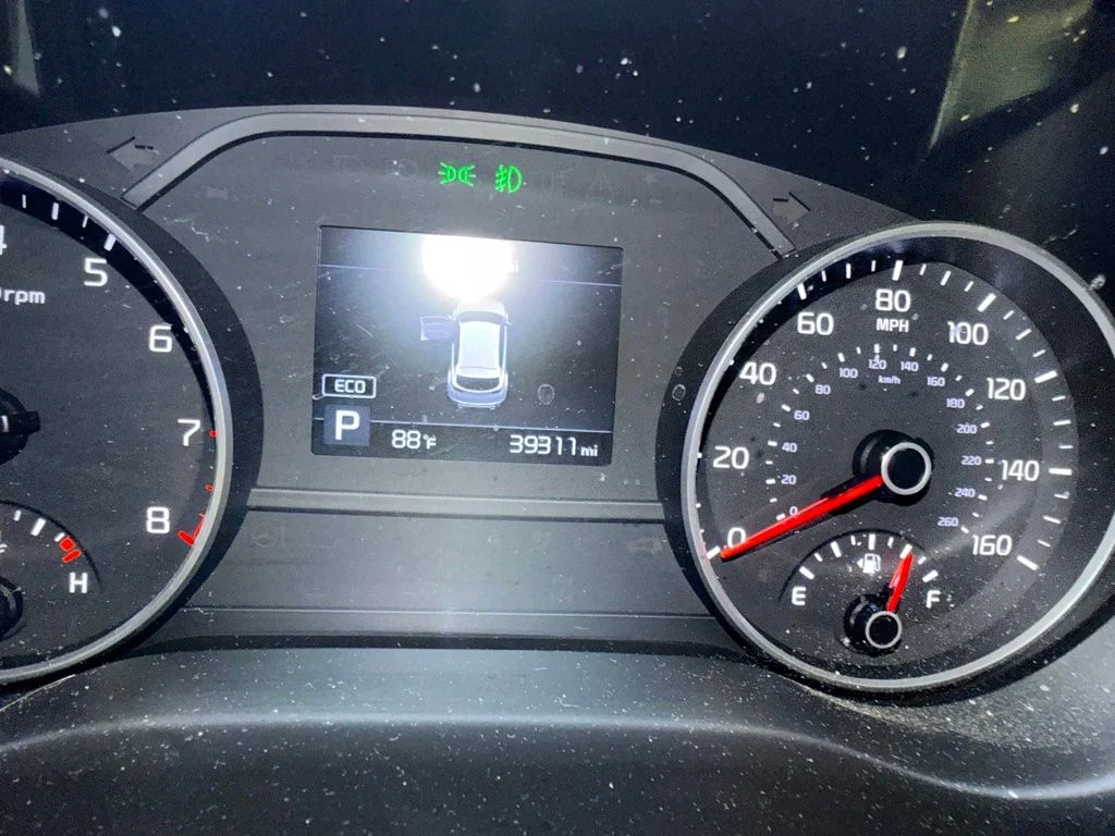 Used 2022 Blue Kia LX image 8