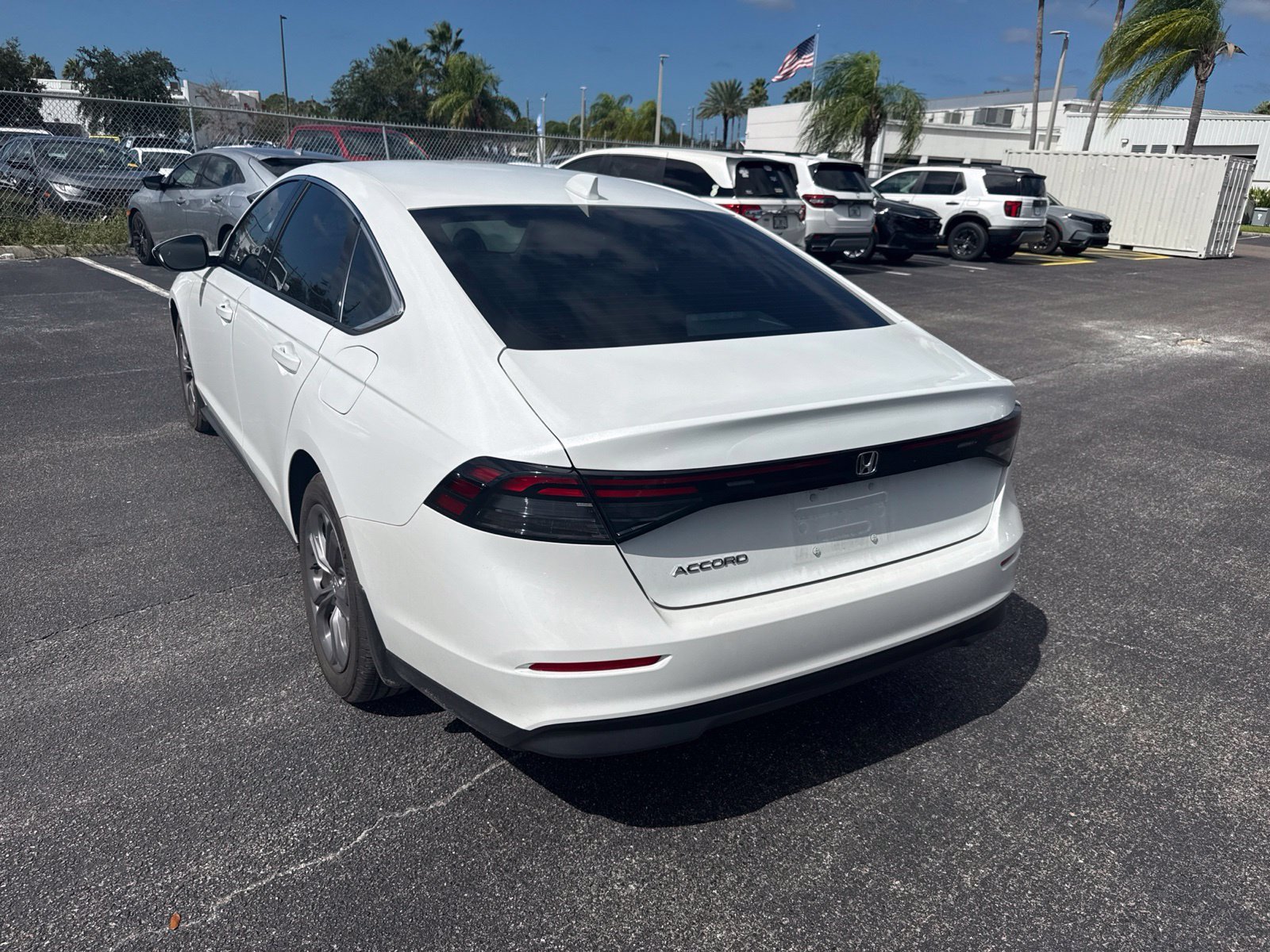 Certified Used 2024 White Honda EX image 5