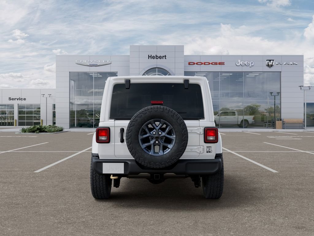 New 2026 Bright White Clear-Coat Exterior Paint Jeep 85th Anniversary Edition image 7