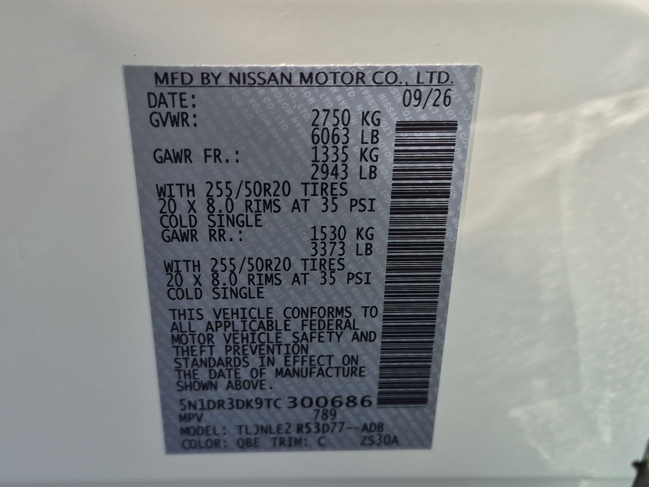 New 2026 Everest White Pearl TriCoat Nissan Platinum image 16