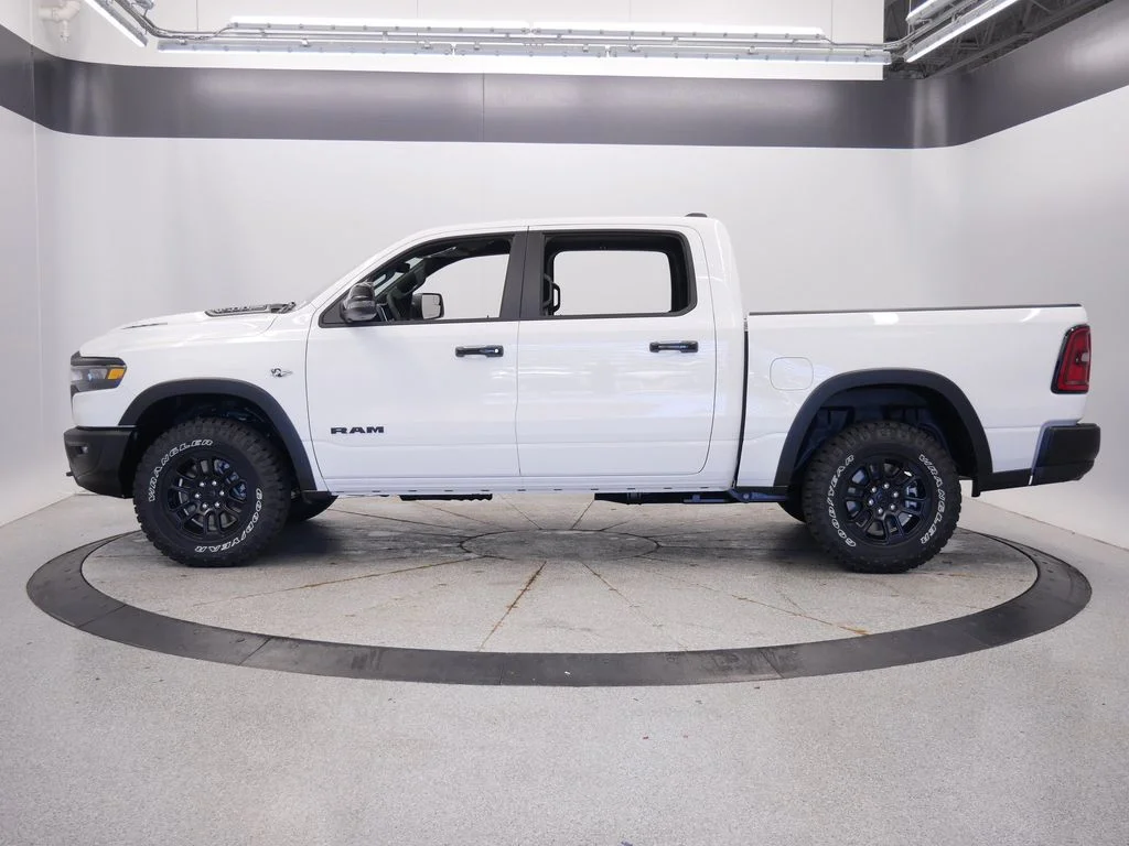 New 2026 Bright White Clear-Coat Exterior Paint Ram Rebel image 2