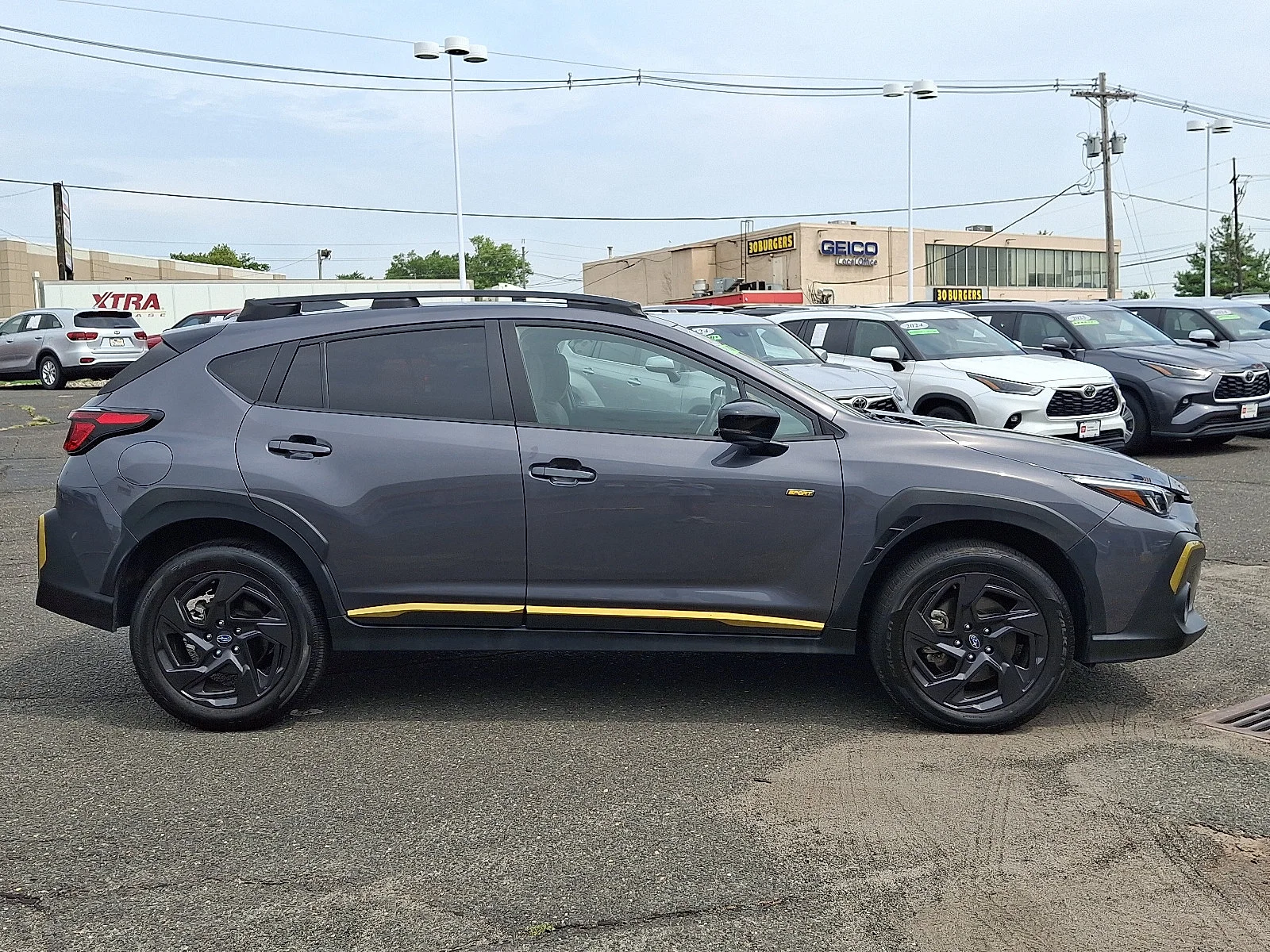 Used 2025 Magnetite Gray Metallic Subaru Sport image 8