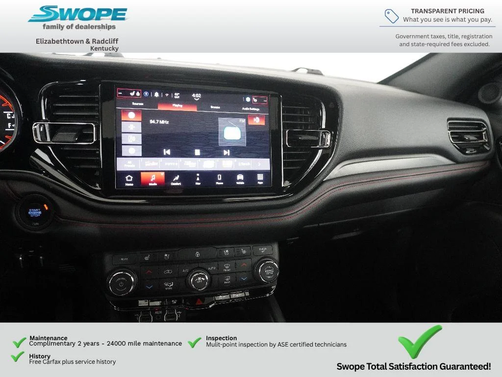 Used 2024 White Knuckle Clearcoat Dodge R/T Plus image 19