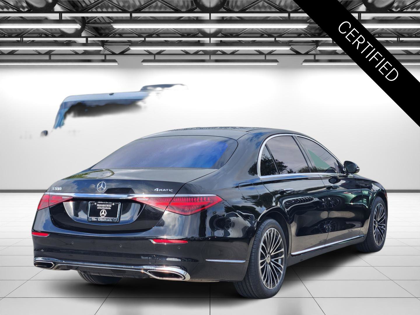 Certified Used 2022 Obsidian Black Metallic Mercedes-Benz S 500 image 9