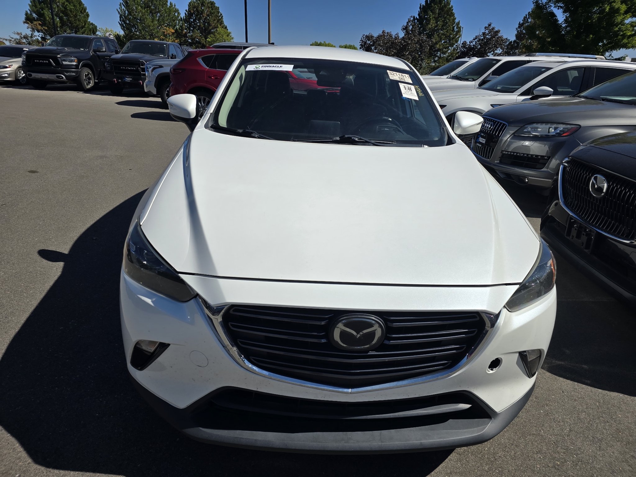 Used 2019 Snowflake White Pearl Mazda Touring image 8