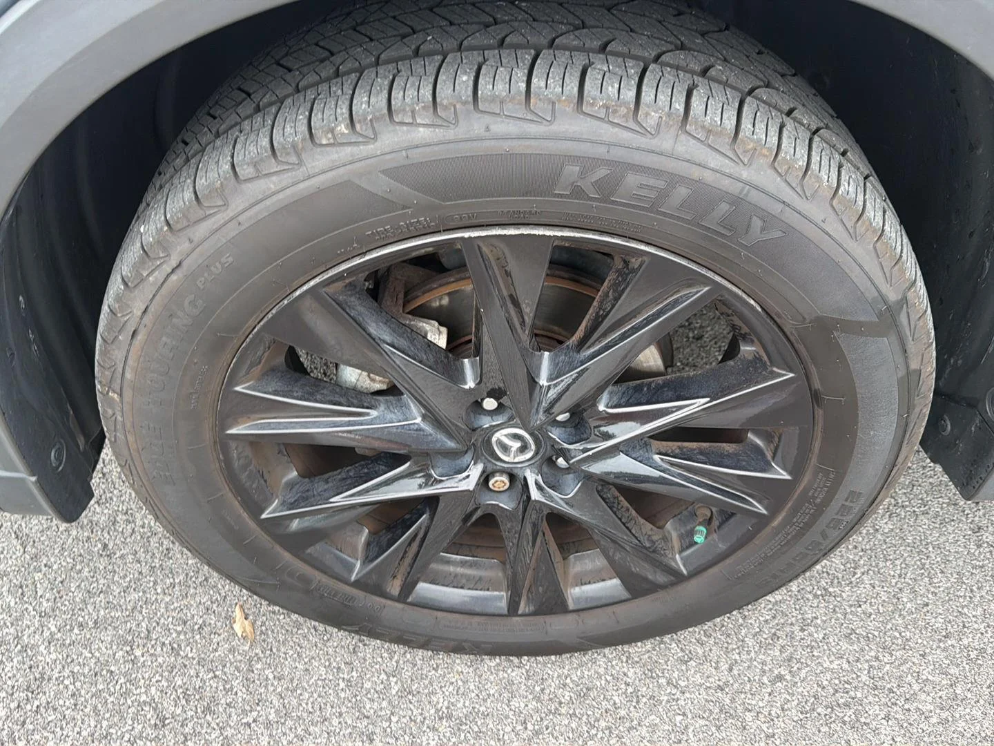 Used 2021 Polymetal Gray Mazda Carbon Edition image 8