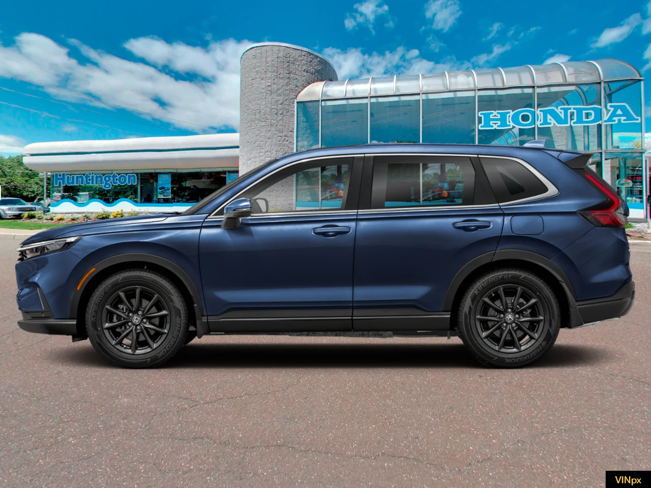 New 2026 Canyon River Blue Metallic Honda EX-L AWD image 3