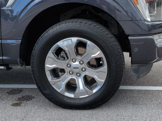 Certified Used 2022 Blue Ford Platinum image 11