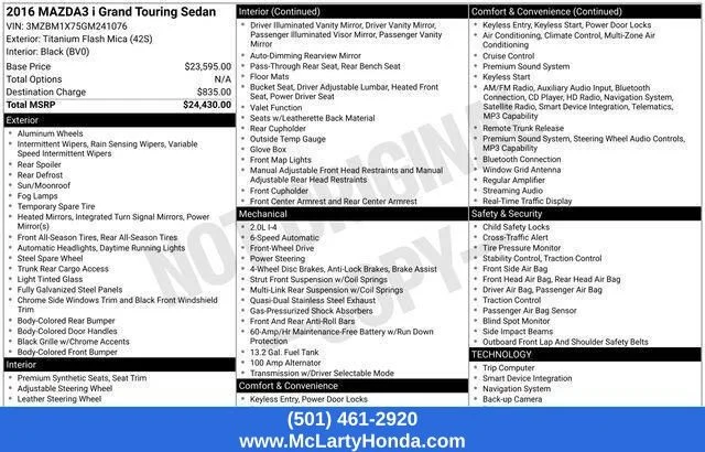 Used 2016 Silver Mazda i Grand Touring image 13