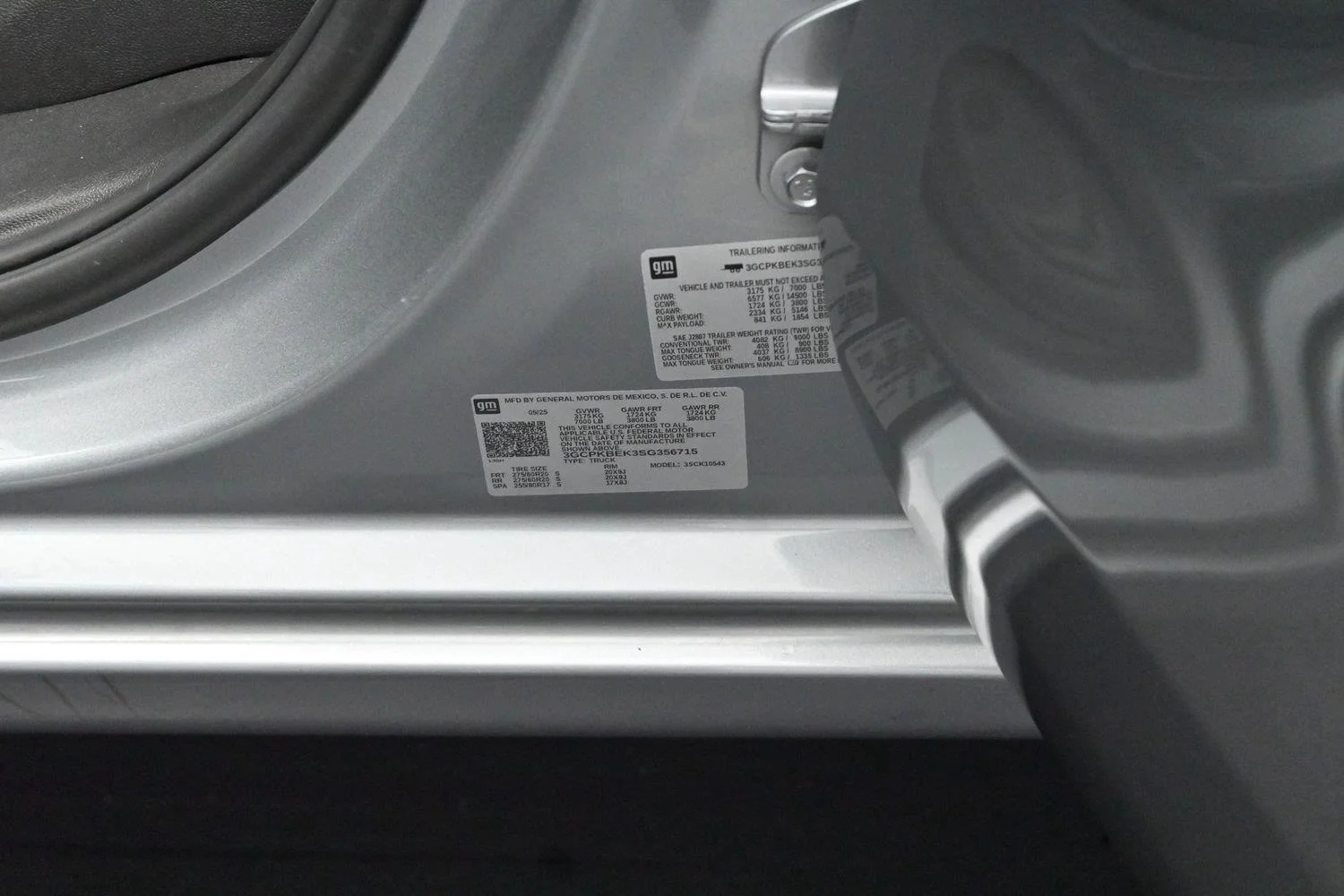Used 2025 Sterling Gray Metallic Chevrolet Custom image 35