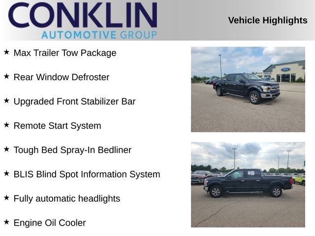 Used 2020 Black Ford XLT image 2