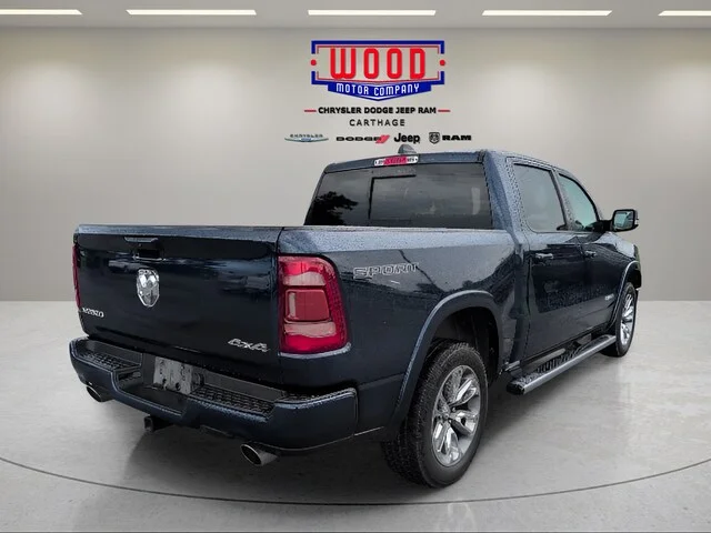 Used 2020 Patriot Blue Pearlcoat Ram Laramie image 3