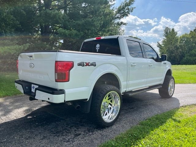 Used 2020 Oxford White Ford Lariat image 3