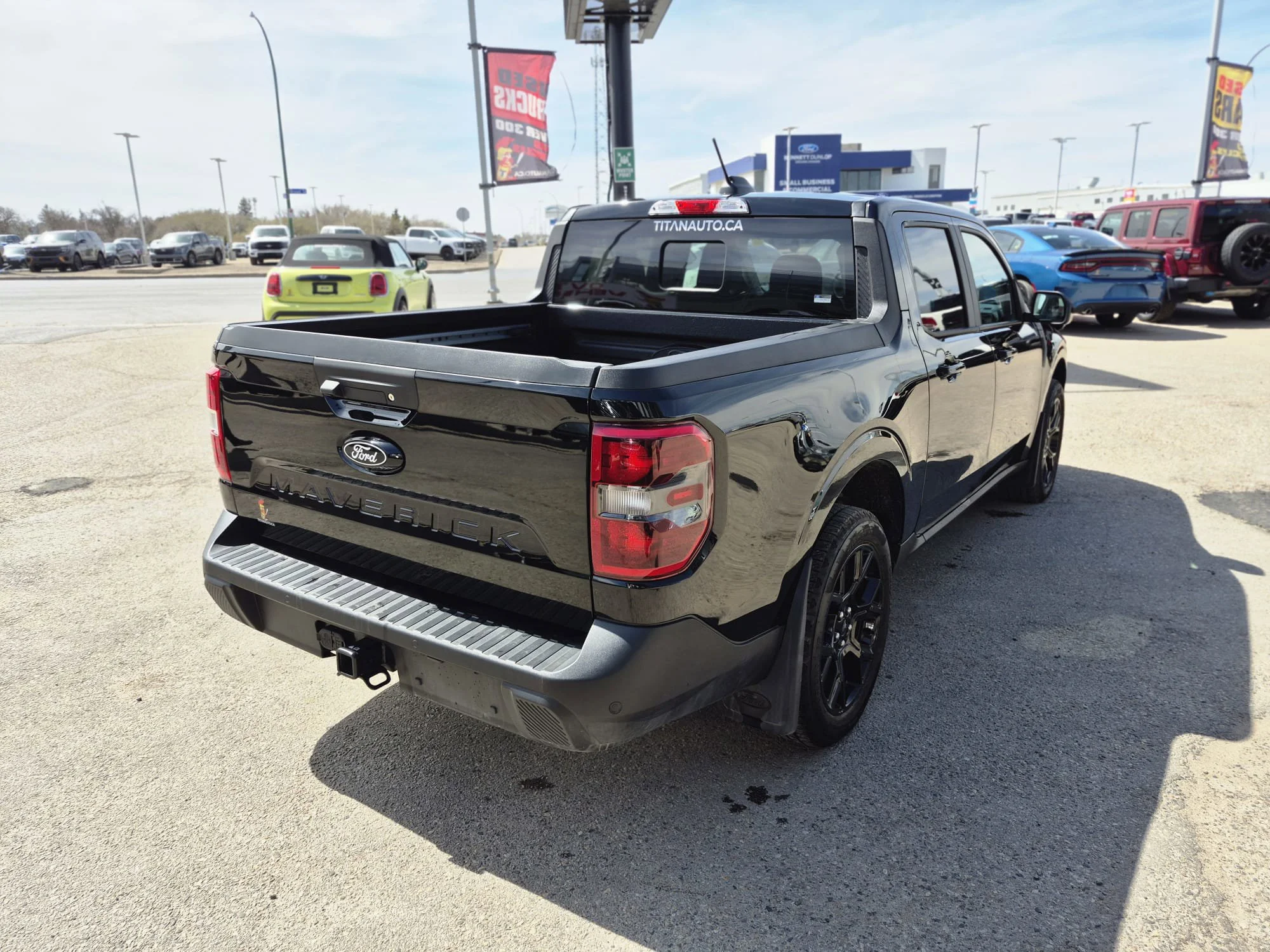 Certified Used 2025 Shadow Black Ford Lariat Hybrid AWD*Remote Start | Adaptive Cruise | Nav | 360 Cam | Htd Leather | Htd Wheel | B&O image 12