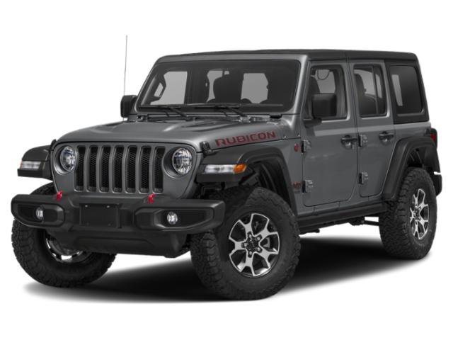 Used 2018 Granite Crystal Metallic Clearcoat Jeep Rubicon image 1