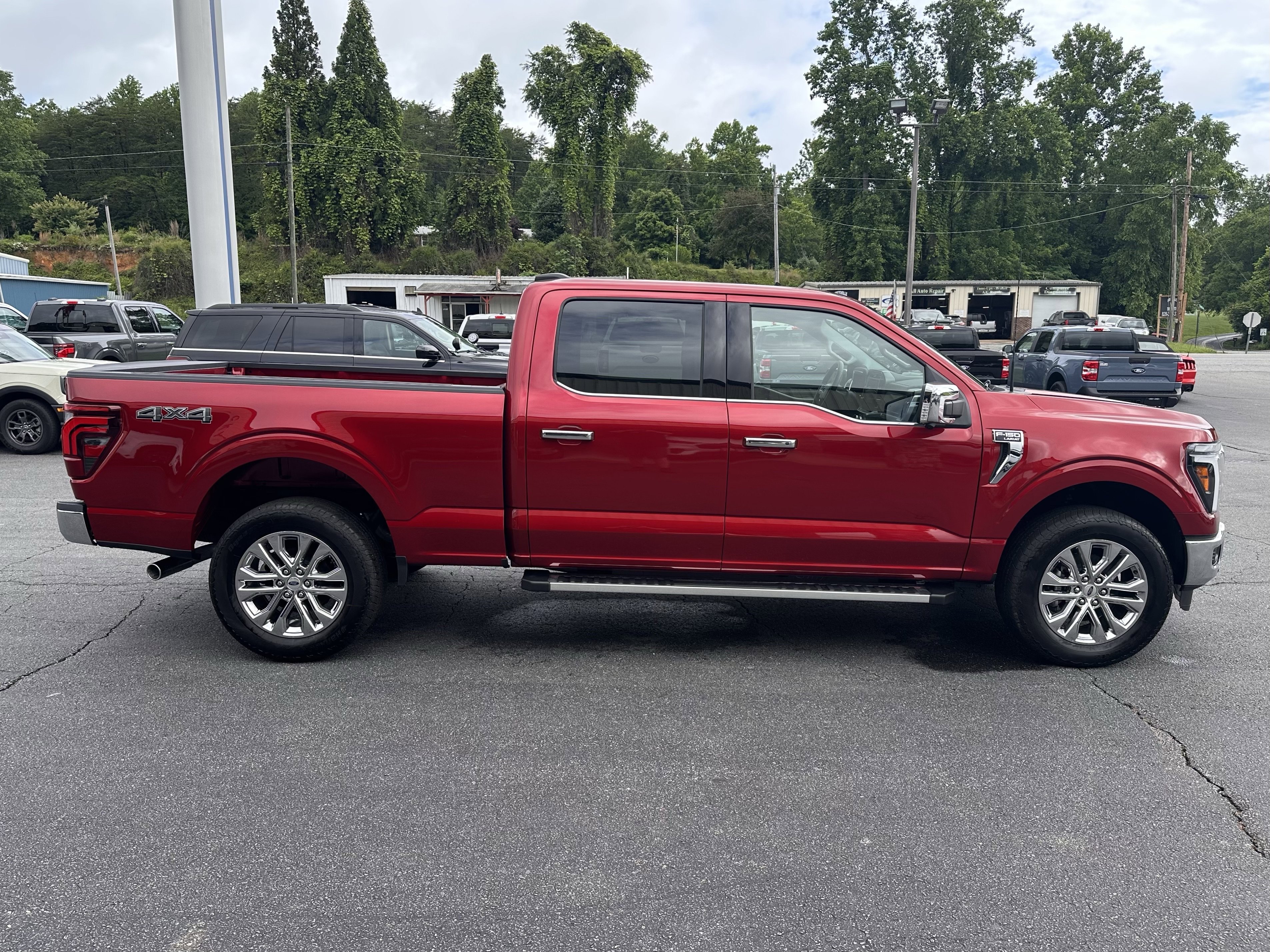 Certified Used 2026 Ruby Red Metallic Tinted Clearcoat Ford LARIAT image 5