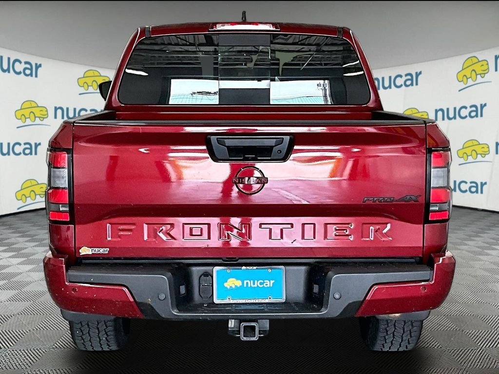 Used 2024 Cardinal Red Metallic Tricoat Nissan PRO-4X image 5