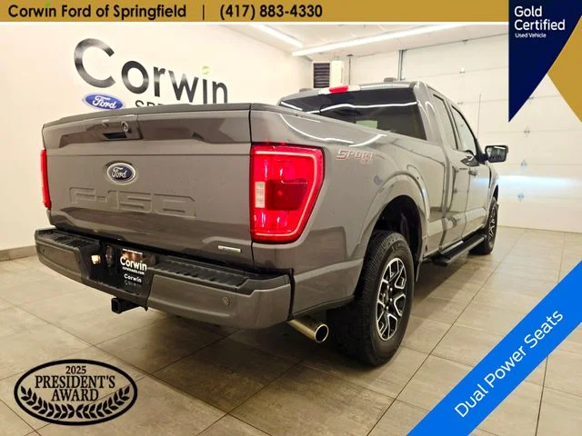 Certified Used 2022 Gray Metallic Ford XLT image 7
