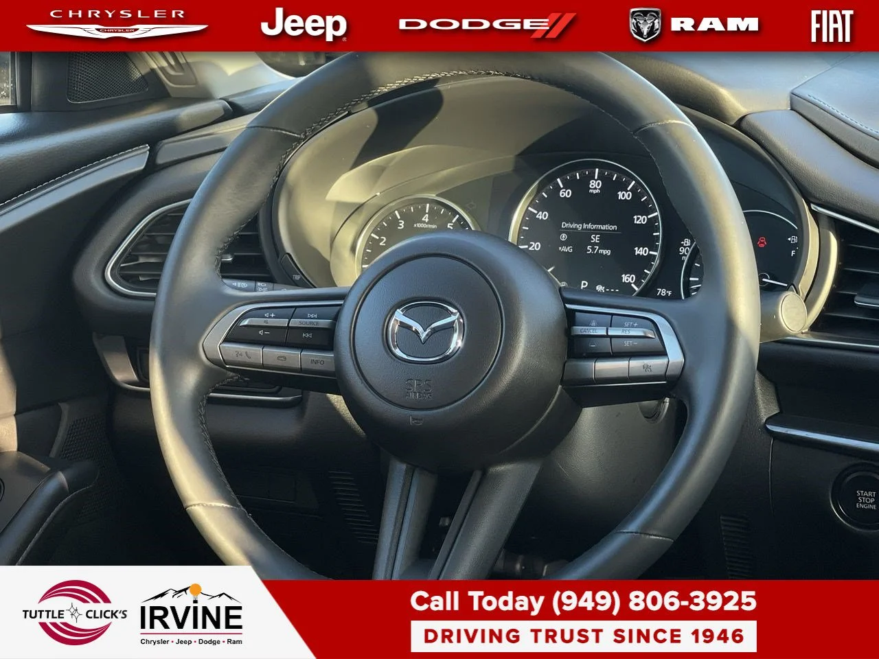 Used 2023 Jet Black Mica Mazda 2.5 S Select Package image 24