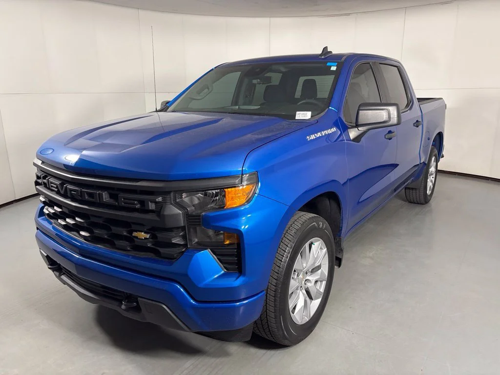 Certified Used 2024 Glacier Blue Metallic Chevrolet Custom image 5