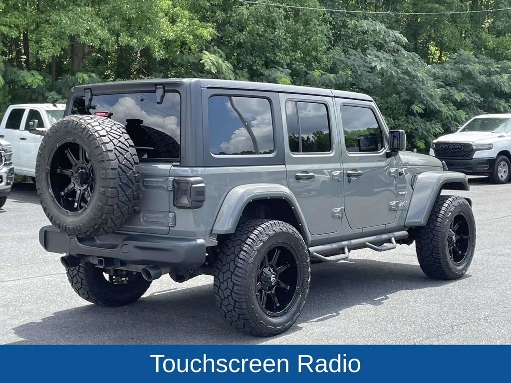 Used 2022 Gray Jeep Unlimited Sahara image 8