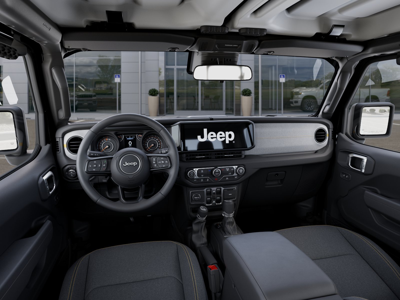 New 2025 Black Clearcoat Jeep Sport S image 35