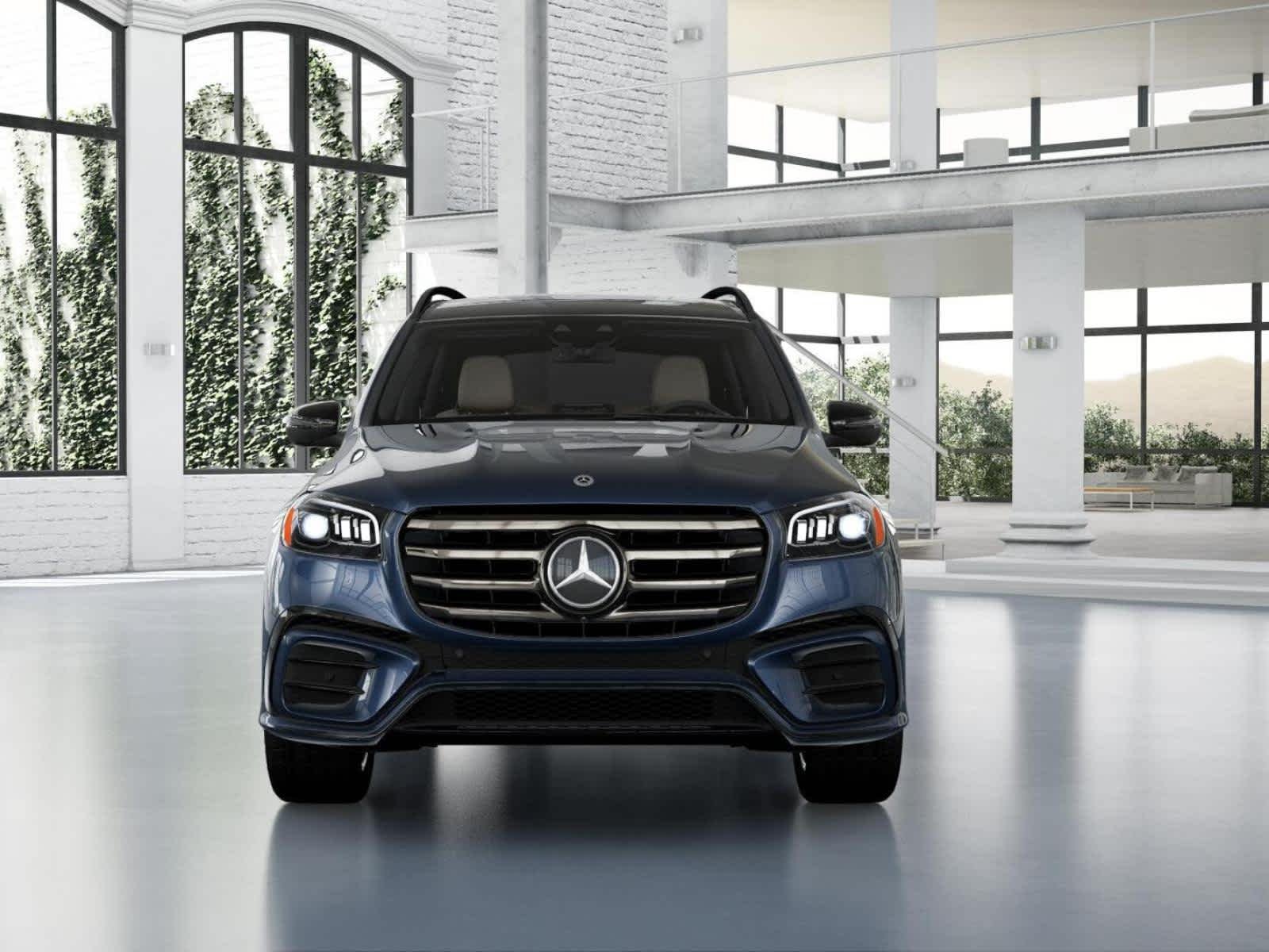 Nuevo Mercedes-Benz GLS 450 azul crepúsculo metalizado 2026, imagen 47