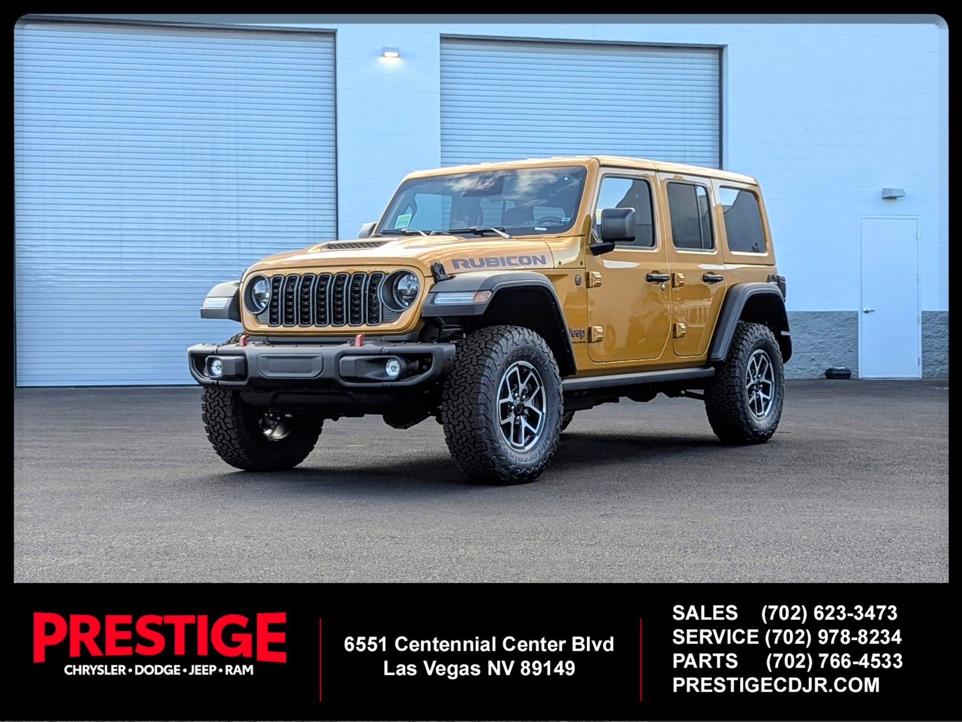 New 2026 Goldilocks Jeep Rubicon image 1