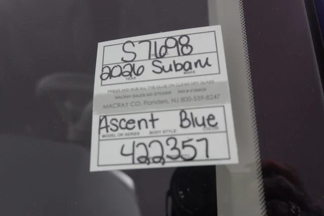 New 2026 SAPPHIRE BLUE PEARL Subaru Onyx Edition Touring 7-Passenger image 30