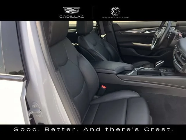 Used 2025 Crystal White Tricoat CADILLAC Sport image 28
