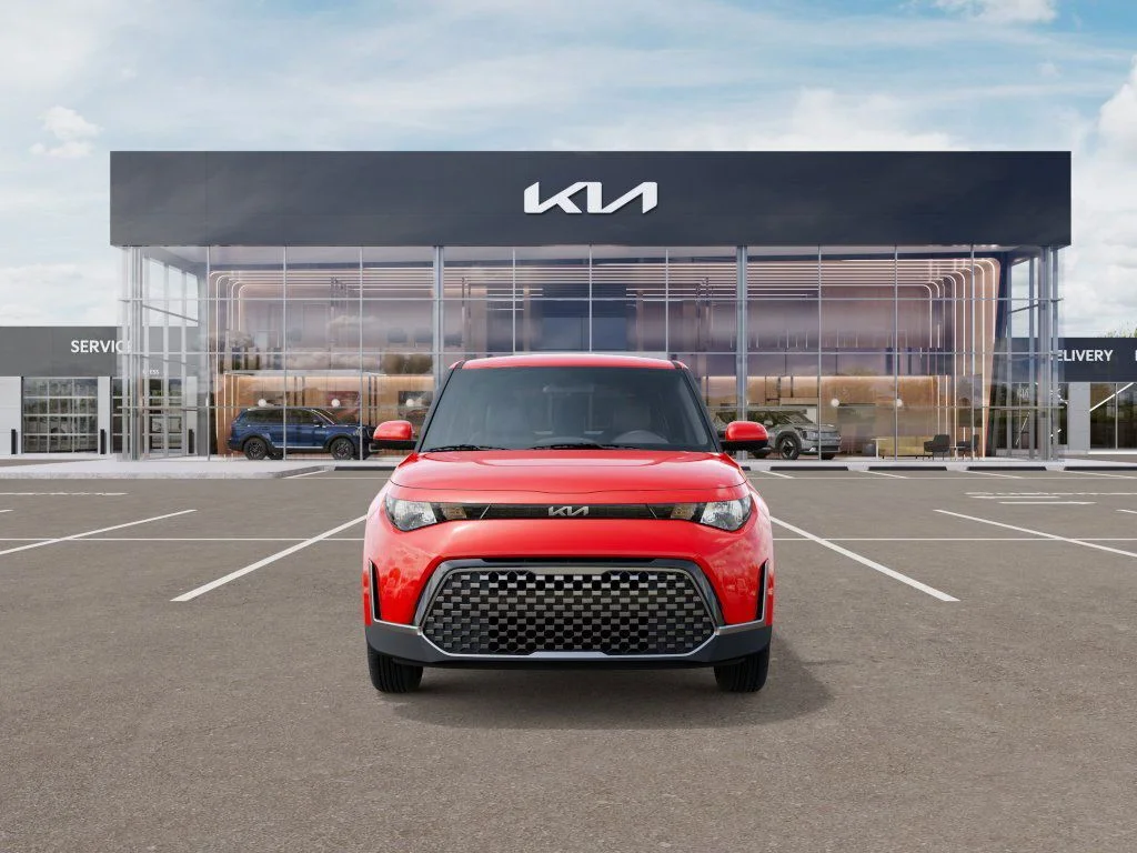 New 2025 Red Kia EX image 2