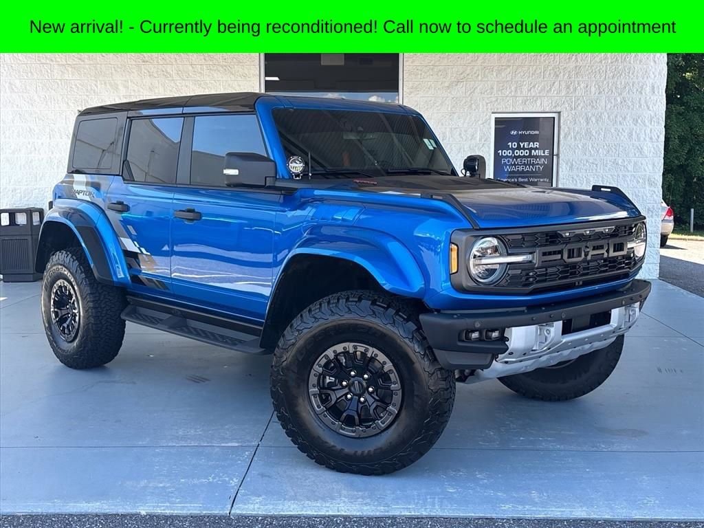 Used 2024 Blue Metallic Ford Raptor image 1