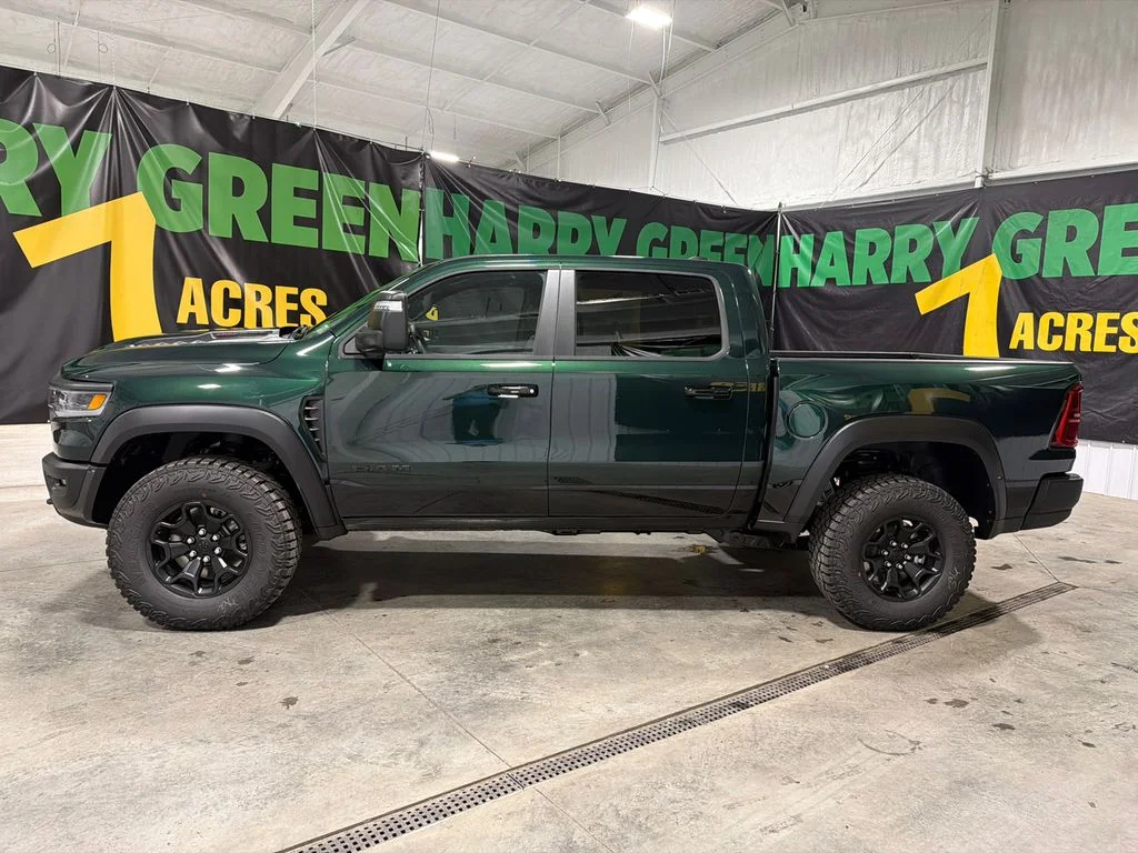 New 2026 Serrano-Green Metallic Exterior Paint RAM RHO image 3