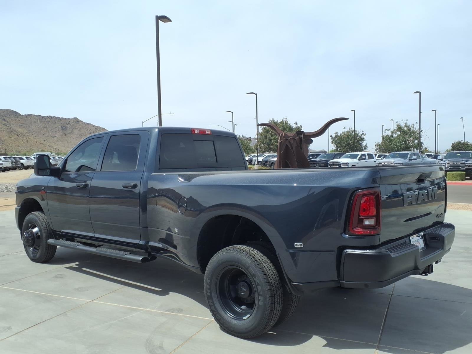 New 2026 Forged Blue Metallic Exterior Paint RAM Big Horn image 4