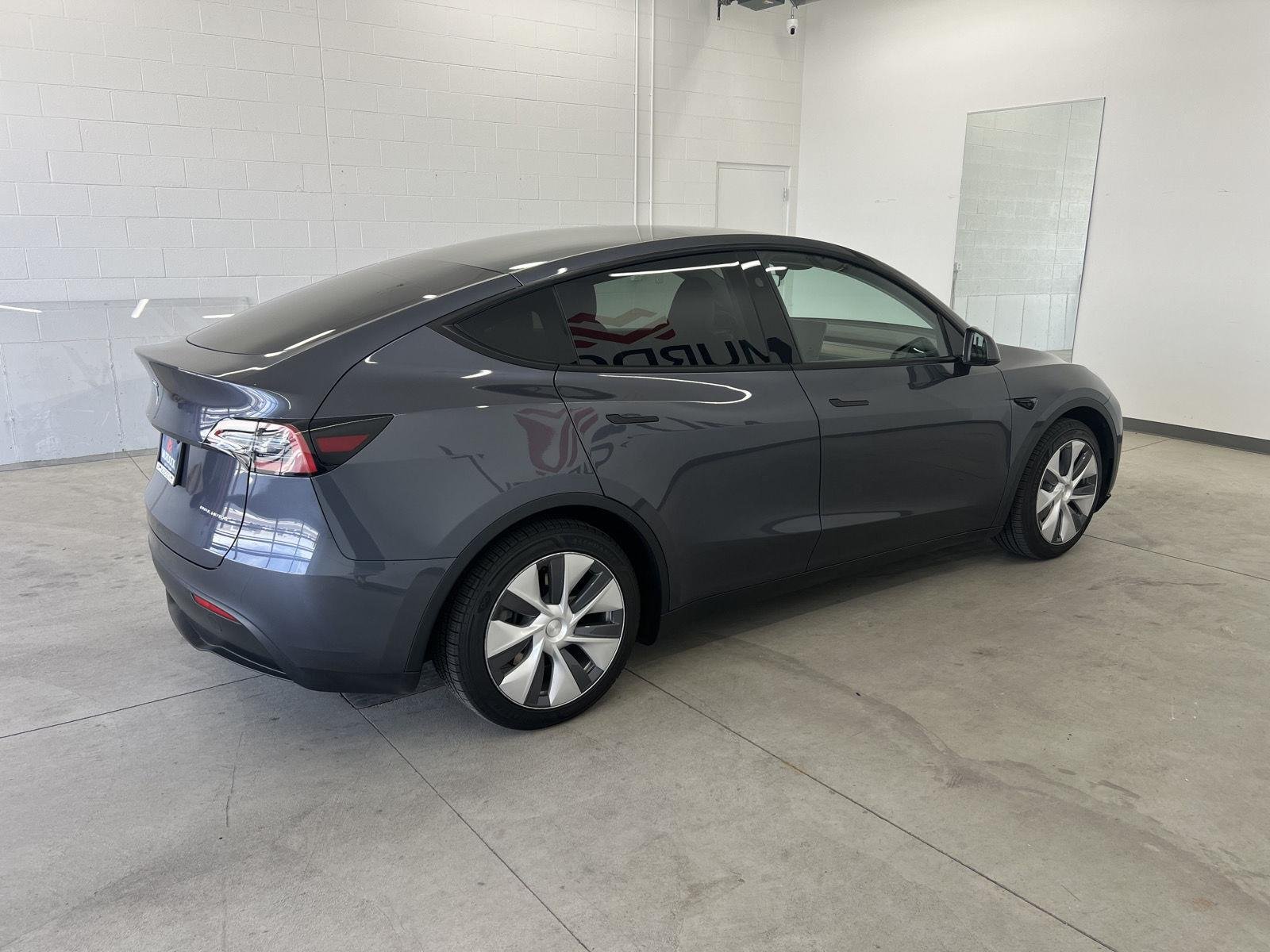 Used 2023 GRAY Tesla Long Range Dual Motor All-Wheel Drive image 4