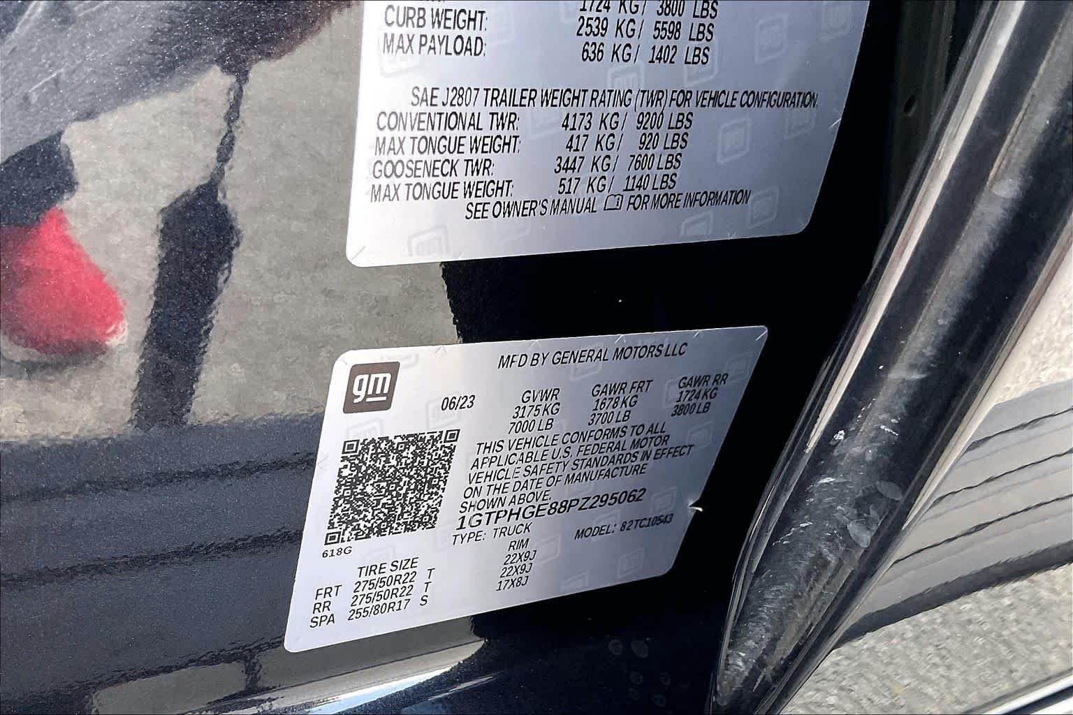 Used 2023 Titanium Rush Metallic GMC Denali image 35