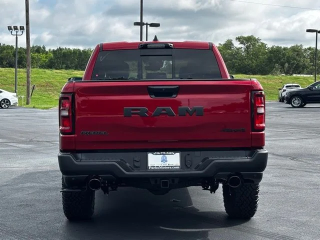 New 2026 Molten Red Pearl-Coat Exterior Paint RAM Rebel image 6