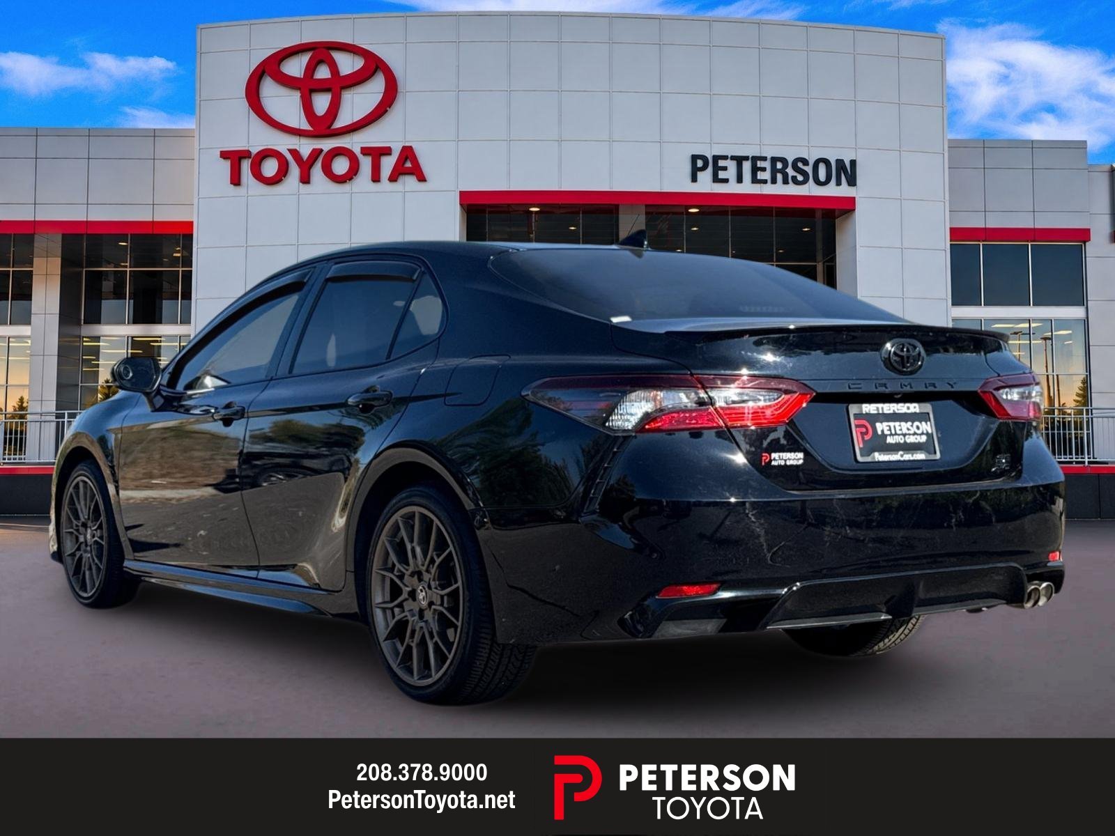 Used 2024 Black Toyota SE Nightshade image 5