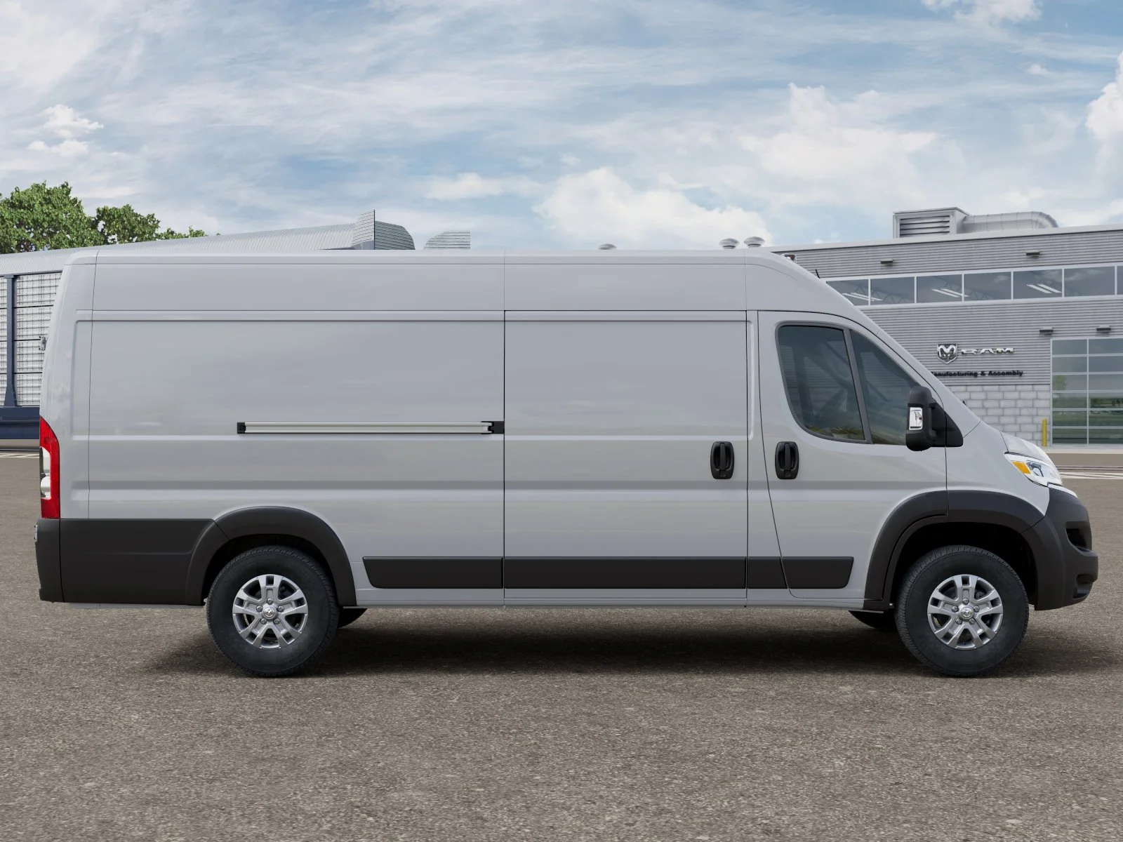New 2026 Bright White Clear-Coat Exterior Paint RAM  image 12