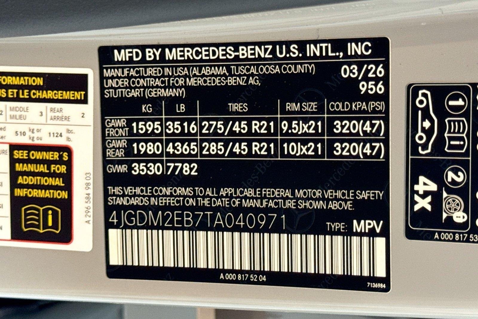 New 2026 Manufaktur Alpine Grey Mercedes-Benz EQS 400 image 29