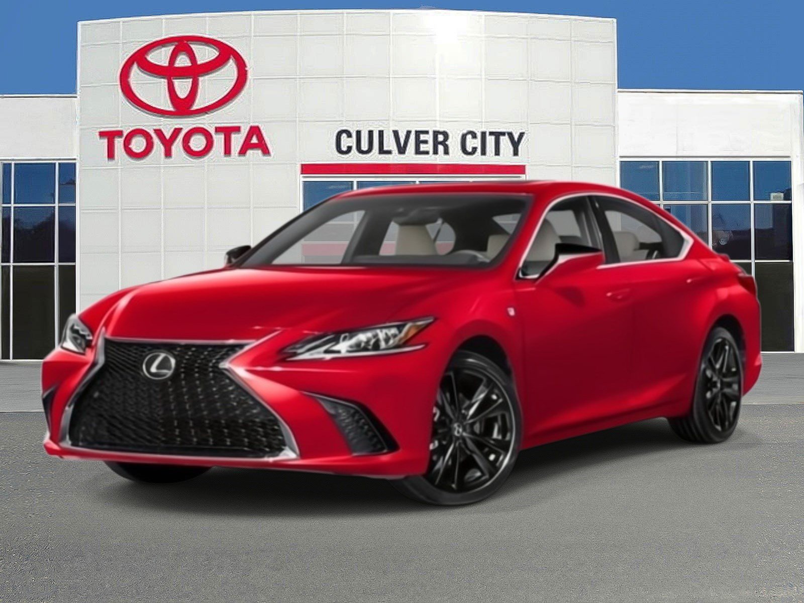Used 2024 Matador Red Mica Lexus ES 300h image 1