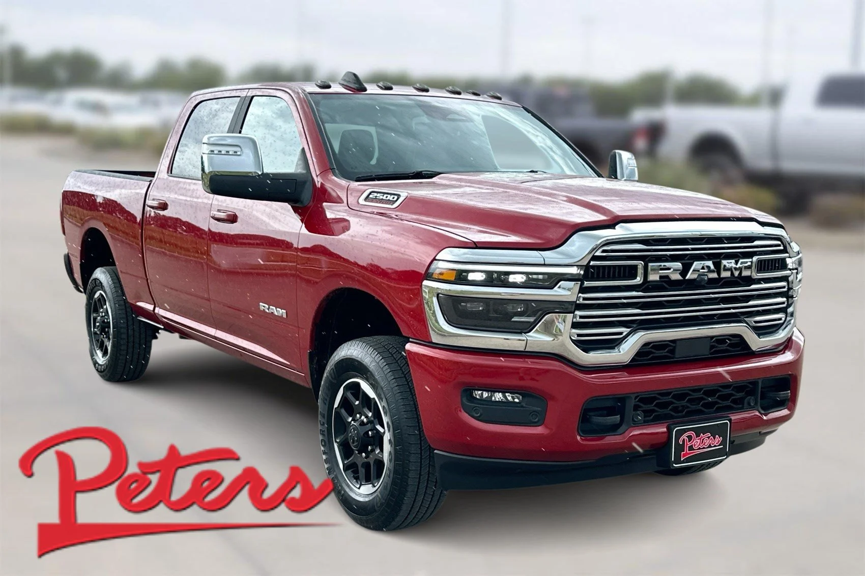 Used 2026 Molten Red Pearlcoat Ram Laramie image 1