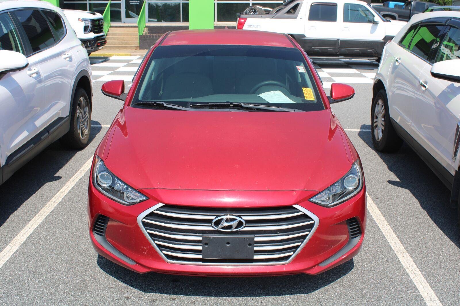 Used 2018 Scarlet Red Hyundai SEL image 2