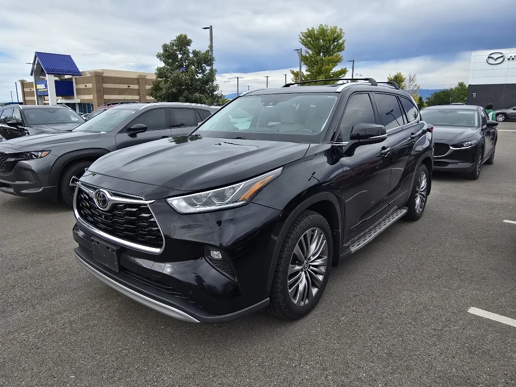 Used 2021 Midnight Black Metallic Toyota Platinum image 12