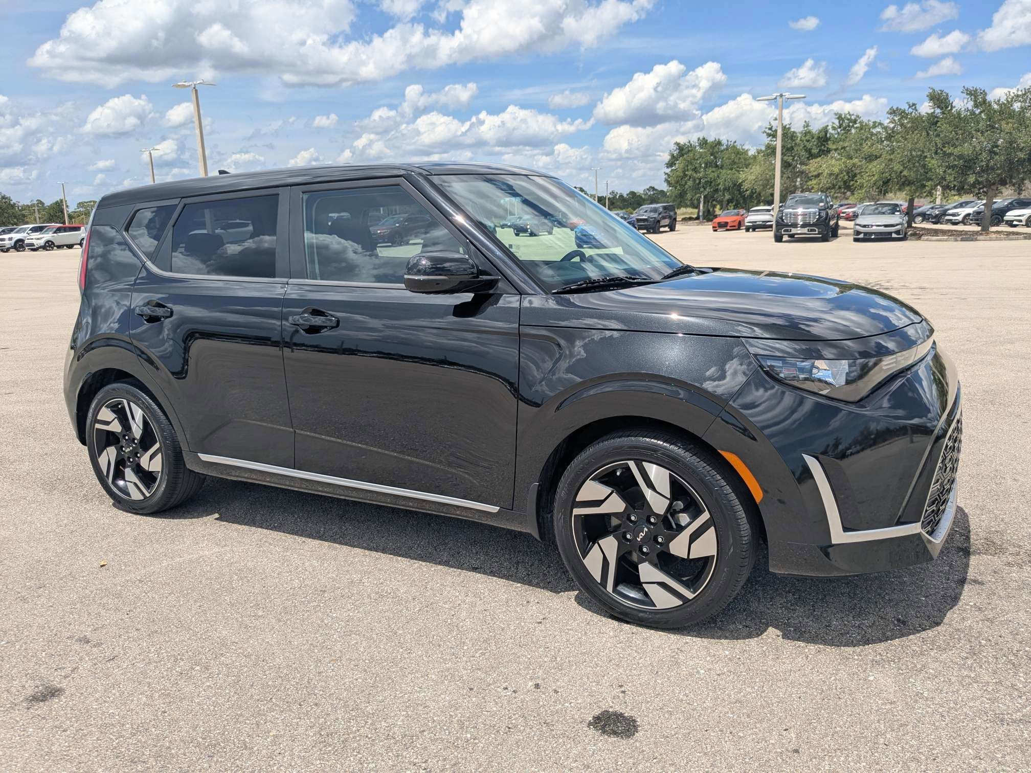 Certified Used 2023 Fusion Black Kia GT-Line image 2