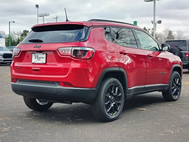 New 2026 Red Hot Pearl-Coat Exterior Paint Jeep Latitude image 3