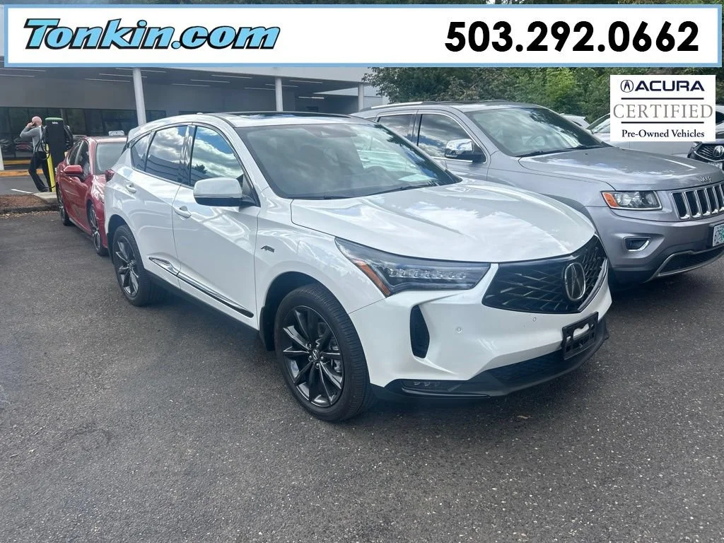 Certified Used 2025 Platinum White Pearl Acura SH-AWD A-SPEC image 12